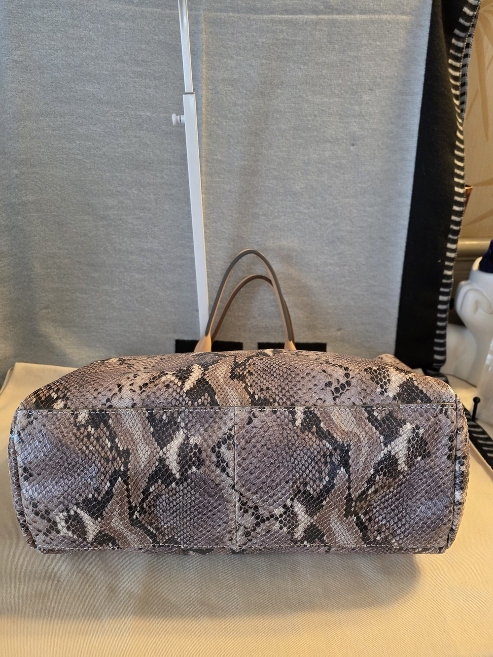Cole Haan Snake Print Tote with Original Dust Bag - Picture 5 of 8
